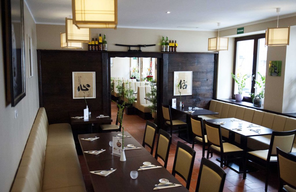 Restaurant-Ambiente im Sushi Cent Restaurant-Ambiente im Sushi Cent