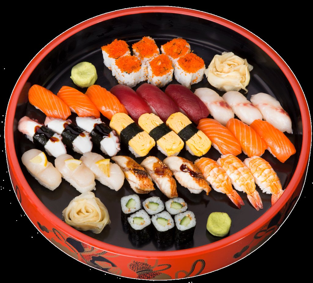 Familien-Sushi-Platte im Sushi Cent