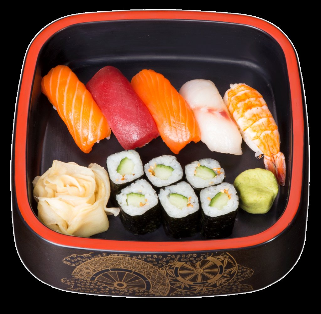 Lucile Platte im Sushi Cent München