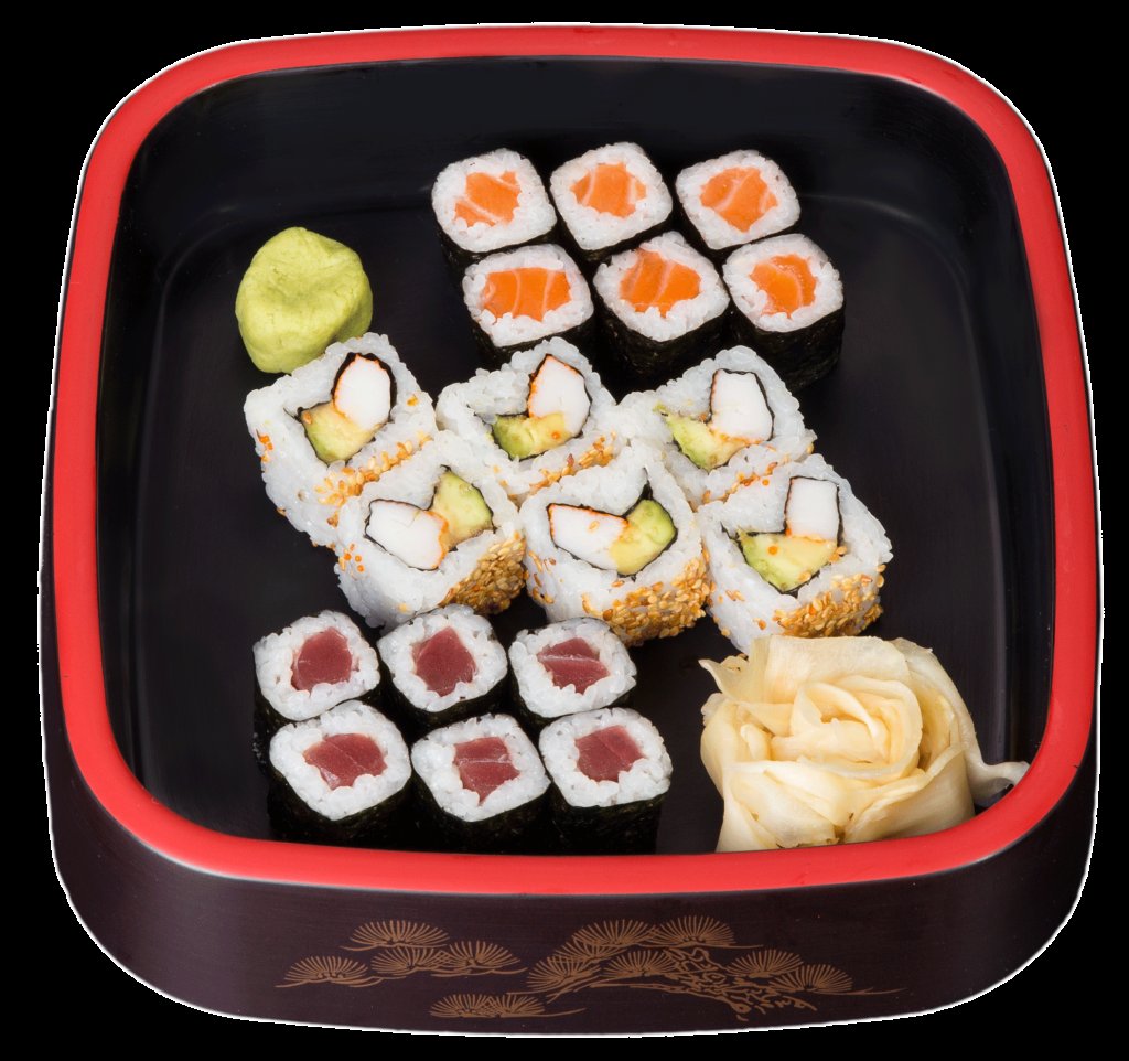 Maki Platte 1 im Sushi Cent München Maki Platte 1 im Sushi Cent München