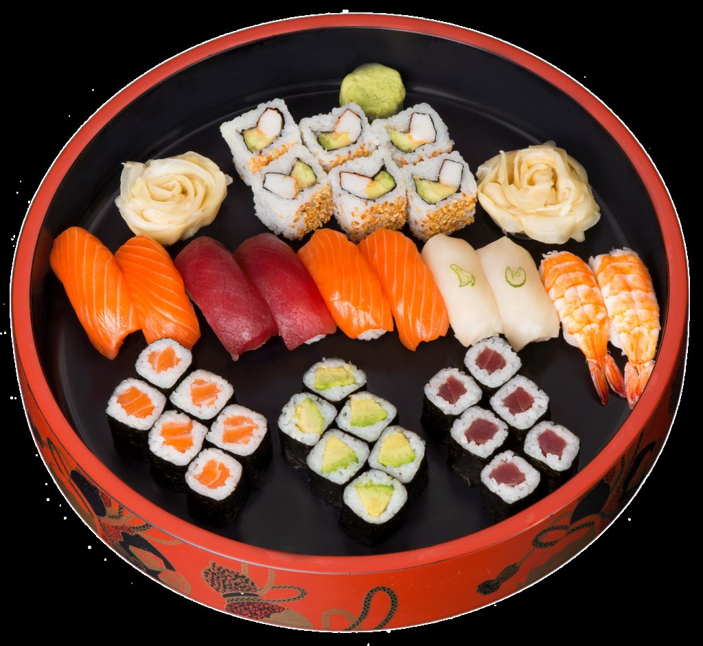 Theater-Sushi-Platte im Sushi Cent